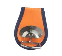 Oxford - Soporte para martillo de tela para cinturón de herramientas - Mazo fijo de inserción rápida y colgador de martillo de garra, 125 x 100 mm, naranja