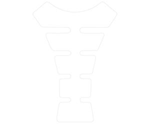 Oxford Spine Super Thin Cojín del tanque, transparente, Talla única