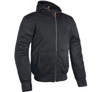 Oxford Super 2.0 Sudadera con capucha para motocicletas, negro, Talla 5XL