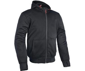 Oxford Super 2.0 Sudadera con capucha para motocicletas, negro, tamaño XL para Hombres