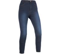 Oxford Super Jegging 2.0 Pantalones textiles para motocicleta, Azul, Talla 18