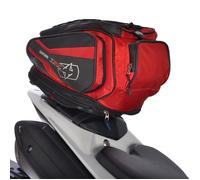 Bolsa sobredepósito y alforja Oxford T30R Time Tank 'n' Tailer negra y roja