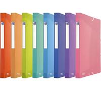 Oxford Urban 400146969 - Caja colectora (240 x 320 mm, lomo de 25 mm, polipropileno, translúcido, surtidos)