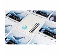 Oxford Watercolor bloc de dibujo en espiral A4, 300 gramos (10 hojas)