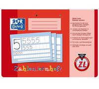 Oxford Zahlenlernheft, DIN A4 quer, Lineatur: ZL