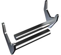 Oxford Zero-G Bobbin Horquillas para gravedad cero, Zero-G Lite y soportes de paddock (con ajuste de agujeros redondos)