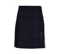 Oxfords Cashmere 100% Lana Corto Kilt para Mujer Black Watch 34