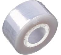 OXFUZZ Cinta de injerto biodegradable para jardín, cinta elástica para jardinería para plantas y árboles frutales, transparente, 3 cm x 120 m