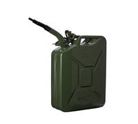 Oxid7® Lata De Metal Para Gasolina Verde Oliva 20 Litros + Vertedor
