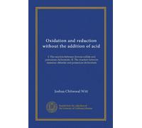 Oxidation and reduction without the addition of acid: I. The reaction between ferrous sulfate and potassium dichromate. II. The reaction between stannous chloride and potassium dichromate