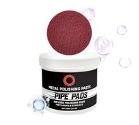 Oxidation Clearing Metal - Scratch Remover for Brass Stacks | Advanced Abrasive Formula with Pipe Infused Fiber Pads & Protective Sealant for Wheels, Bumpers, Exhausts and Aluminum Parts