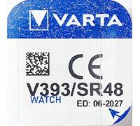Óxido de plata Varta V393