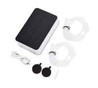 Oxigenador a prueba de agua con energía solar, aireador, bomba de aire, oxígeno para piscina al aire libre, estanque, emergencia, 16,1 oz