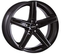 Oxigin 18 Cóncava 9,50 x 19 Offset 40 perno patrón 5,00 x 120.00 centro Bore 72.60 oxachtzehn9519 K40b, Negro