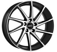 Oxigin 20 atracción 8,50 x 19 Offset 23 perno patrón 5,00 x 112.00 centro Bore 66.60 oxzwanzig8519h123bfphd, Negro Full polaco