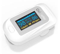 Oxímetro De Pulso, Pulsioxímetro De Dedo Profesional, Monitor De Saturación De Oxígeno En Sangre(Spo2/PI/PR/RR) con Pantalla OLED Medición Precisa B