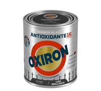 OXIRON Esmalte antioxidante al agua Liso Brillante Gris Medio 750ml