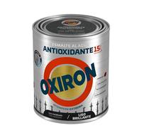 OXIRON Esmalte antioxidante al agua Liso Brillante Gris metal 750ml