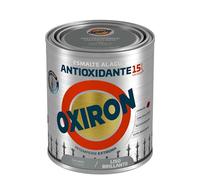OXIRON Esmalte antioxidante al agua Liso Brillante Gris Perla 750ml