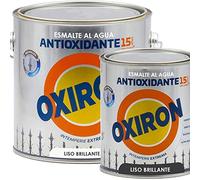 OXIRON Esmalte antioxidante al agua Liso Brillante Tabaco 750ml