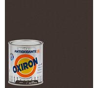 OXIRON Esmalte antioxidante al agua liso forja Marrón 750ml