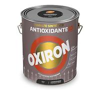 OXIRON Esmalte Antioxidante Liso Efecto Forja Negro 4 L
