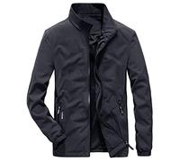 OXITA Chaquetas Hombre New Self Defense Protective Clothing Anti Cut Stab Resistant Cut Proof Jacket Civil Using Knife Hack Proof Jacket (Color : Schwarz, Size : L)