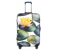 OXKGHHO Lirio negro impreso conjuntos de protección de maleta con único, adecuado para equipaje de 45 a 82 cm para viajes de negocios, blanco, Medium