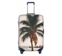 OXKGHHO Protector de maleta con estampado de paloma de dibujos animados con único, se adapta a equipaje de 18 a 32 pulgadas, para viajes y viajes de negocios, Blanco, M