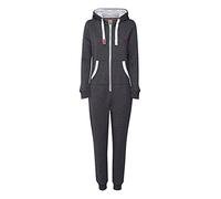 OXMO Benna Onesie - Chándal para mujer, Med Grey M (798254), M