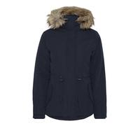 Oxmo Chaqueta de invierno 'LONA' azul moteado / marrón Mujer Oxmo L azul moteado / marrón