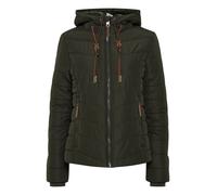 Oxmo Chaqueta de invierno 'Mala' marrón / verde oscuro, Talla L