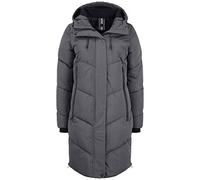Oxmo Juna Parka Abrigo Chaqueta De Invierno Para Mujer, tamaño:L, color:Iron Gate (193910)