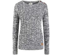 Oxmo Phia Jersey De Punto Suéter Sudadera De Punto Grueso para Mujer, tamaño:L, Color:Insignia B (791991)