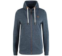Oxmo Vicky Chaqueta Sudadera Jersey Corta con Capucha para Mujer, tamaño:S, Color:INS BL Mel (7989915)