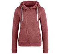 Oxmo Vicky Chaqueta Sudadera Jersey Corta con Capucha para Mujer, tamaño:XL, Color:Wine R Mel (7989853)