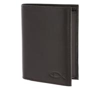 Oxmox Cuero Monedero Leather RFID Protect Kombibörse Freedom Fish Embossed Brown marrón Oscuro