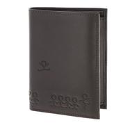 Oxmox Cuero Monedero Leather RFID Protect Kombibörse Jumping Jack 2.0 Embossed Brown marrón Oscuro
