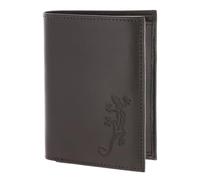 oxmox Leather Cartera Bloqueo RFID Piel natural 13 cm gris