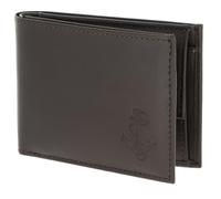 oxmox Leather Cartera Bloqueo RFID Piel natural 11 cm marrón