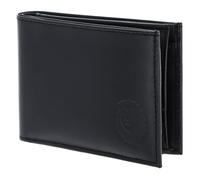Oxmox Cuero Monedero Leather RFID Protect Pocketbörse Freedom Lion Embossed Black Negro