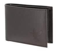 oxmox Leather Cartera Bloqueo RFID Piel natural 11 cm marrón