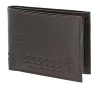 oxmox Leather Cartera Bloqueo RFID Piel natural 11 cm verde
