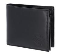 oxmox Leather Cartera Bloqueo RFID Piel natural 12 cm negro