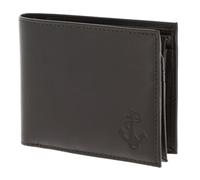oxmox Leather Cartera Bloqueo RFID Piel natural 12 cm marrón