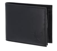 oxmox Leather Cartera Bloqueo RFID Piel natural 12 cm gris