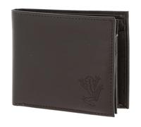 oxmox Leather Cartera Bloqueo RFID Piel natural 12 cm marrón