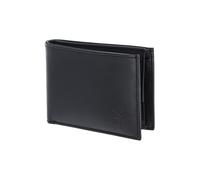 oxmox Leather Cartera Bloqueo RFID Piel natural 11 cm gris
