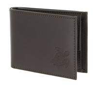 oxmox Leather Cartera Bloqueo RFID Piel natural 11 cm gris
