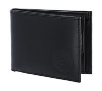 oxmox Leather Cartera Bloqueo RFID Piel natural 11 cm gris